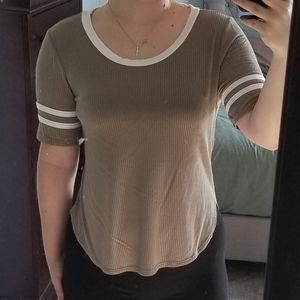 Olive/Brown T-Shirt